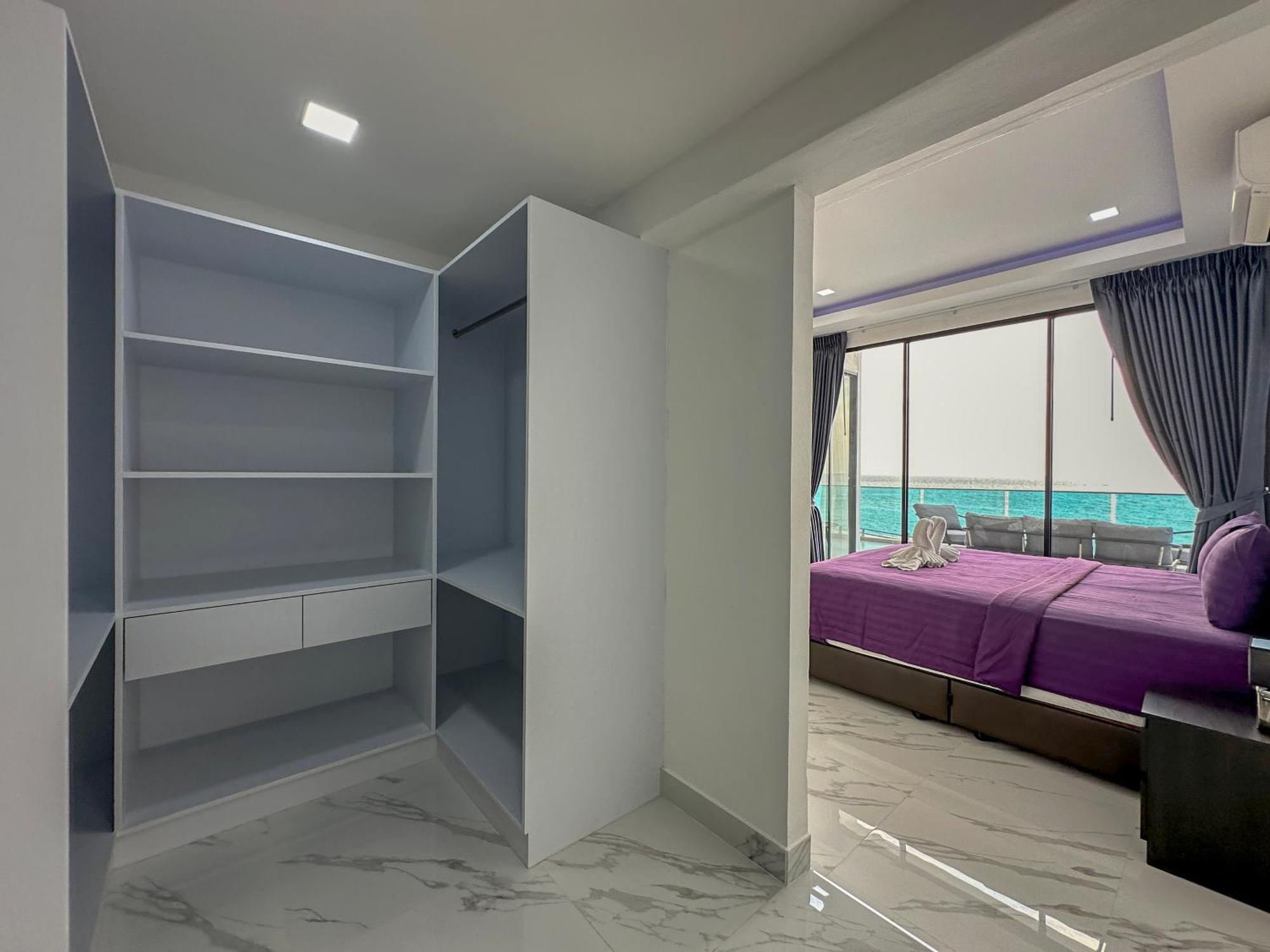 Stunning Beachfront View Luxurious Apartment 40 Praia de Jomtien Exterior foto